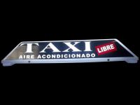 Carteles para taxis fabrica de letreros con led.