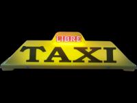 Venta de letreros luminosos para radio taxis.