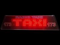 Venta de carteles para taxis careles con led para remises.